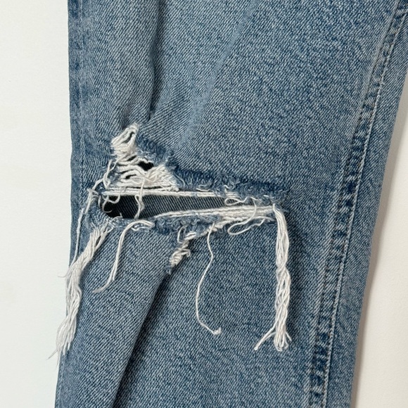 Agolde Riley High Rise Distressed Jeans - Picture 7 of 10